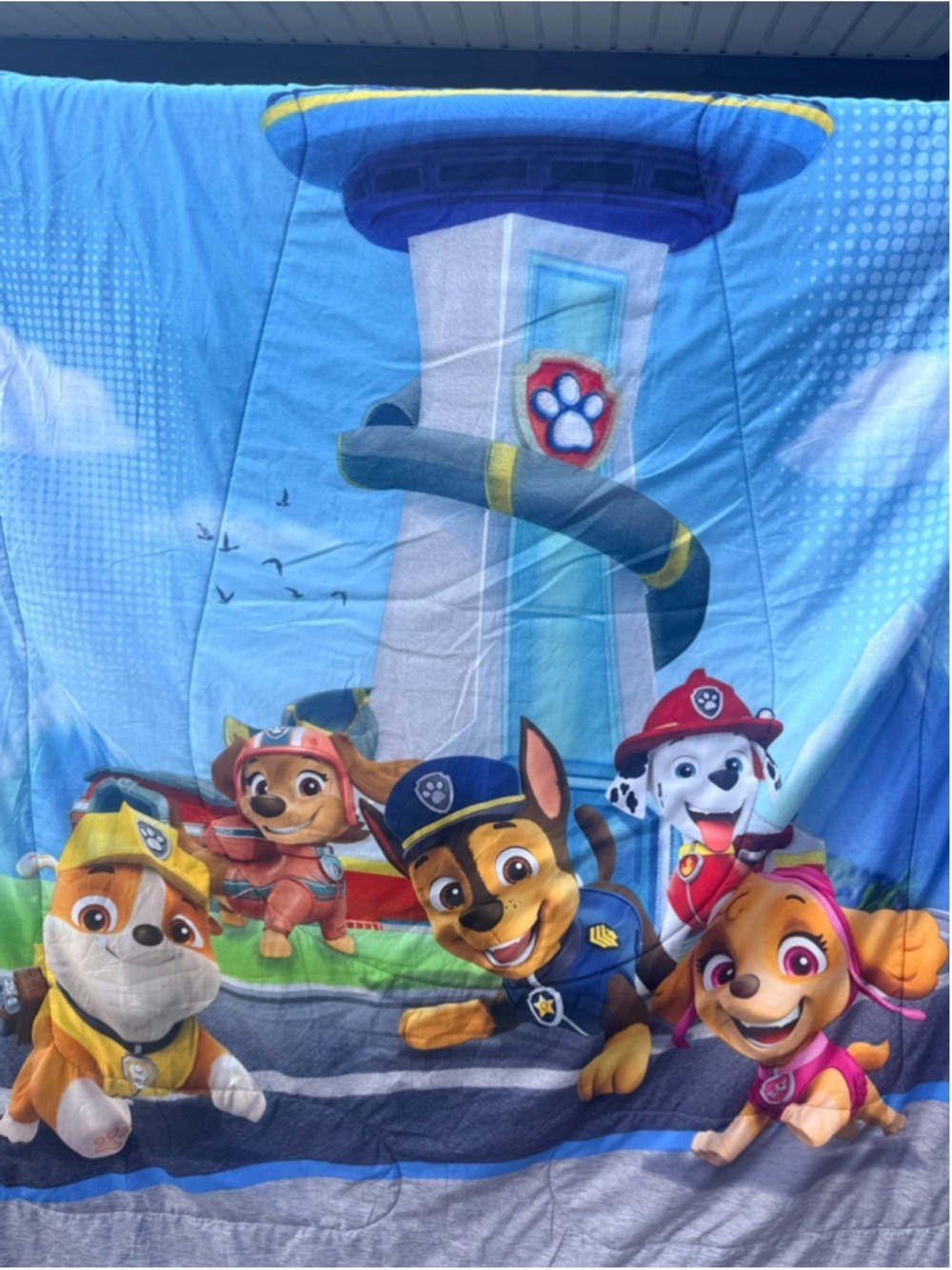 Paw Patrol Comforter sheet 4 piece set Twin reversible